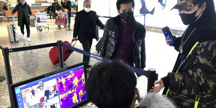 Pasajeros chinas virus