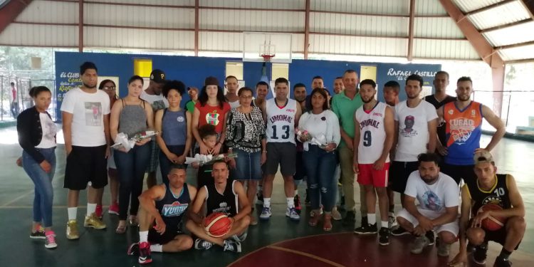 juego amistoso Sabana LArga baloncesto jovenes falecidos
