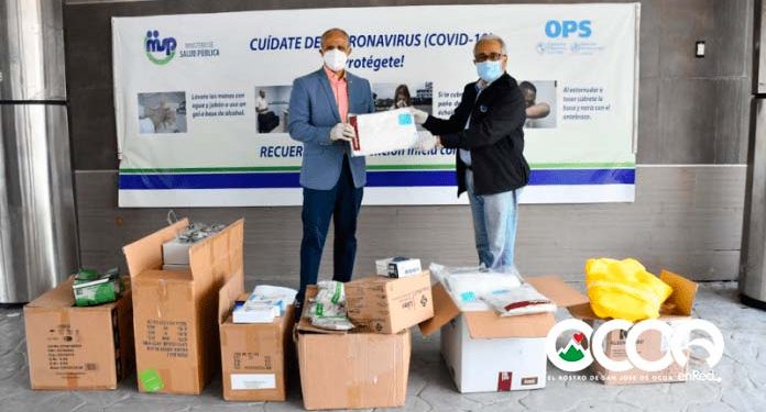 LEIDSA entrega insumos médicos a Salud Publica para apoyo contra coronavirus