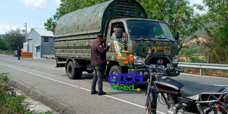 Unos 15 militares llegaran a Ocoa para controlar entradas para evitar del COVID-19
