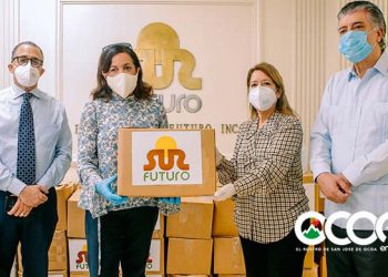Sur Futuro entrega equipos médicos a instituciones trabajan contra COVID-19