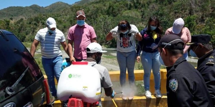 Así reciben a los que quieren entrar a Ocoa, todavía se mantiene con 0 positivo de COVID-19