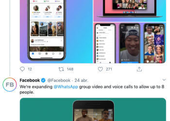 WhatsApp ya permite hacer videollamadas de hasta ocho personas