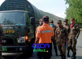 Retienen tropa del Ejercito Nacional en punto de control de Ocoa; sometidos a protocolo de salud
