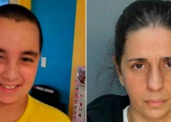 Muestran video momento exacto en que dominicana lanza a su hijo al lago para asesinarlo