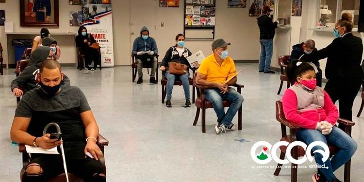 Consulado dominicano en NY reanuda servicios con protocolo de seguridad contra COVID-19