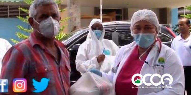 Filial CMD-Ocoa y DPS reciben alimentos para sus miembros