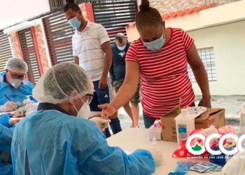 Más de 300 pruebas rápidas de COVID-19 se han realizados en  instituciones  y comunidades en Ocoa