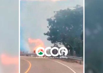 En La Vuelta de la Paloma con el grito al cielo por humareda