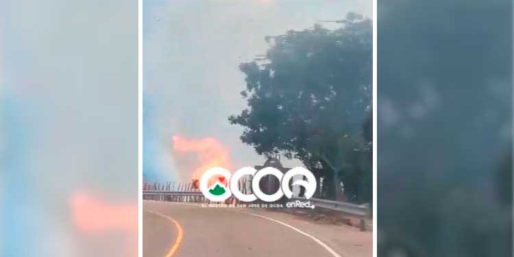 En La Vuelta de la Paloma con el grito al cielo por humareda