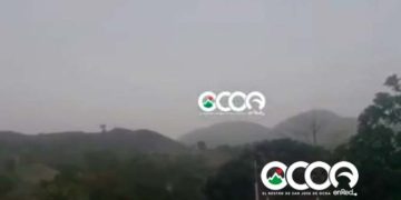 VIDEO: Cielo opaco en Ocoa por alta concentración del polvo de Sahara