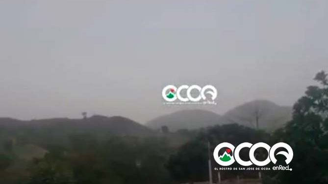 VIDEO: Cielo opaco en Ocoa por alta concentración del polvo de Sahara