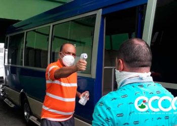Transporte de pasajeros Ocoa se reanuda con protocolo de salud por coronavirus