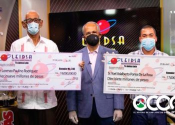 LEIDSA entrega 36 millones de pesos a dos nuevos millonarios