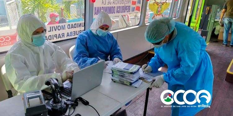Ministerio de Defensa y Salud Publica realizan operativo pruebas rápidas en el Pinar