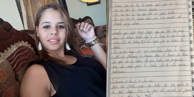 Carta dejada por joven encontrada ahorcada; “Al parecer no nací para ser feliz”