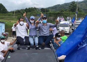 PRM y aliados realizan acto de cierre campaña en Rancho Arriba