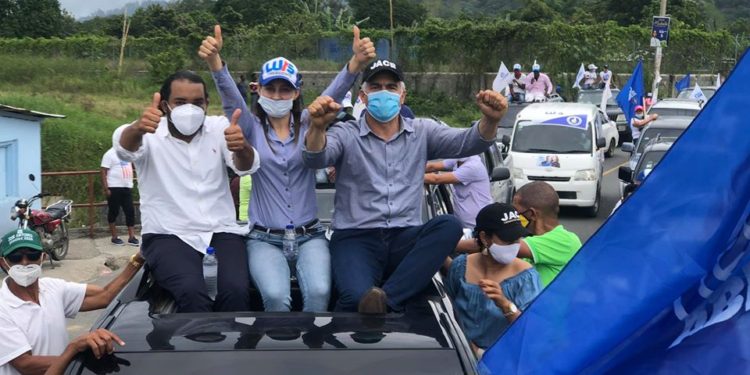 PRM y aliados realizan acto de cierre campaña en Rancho Arriba