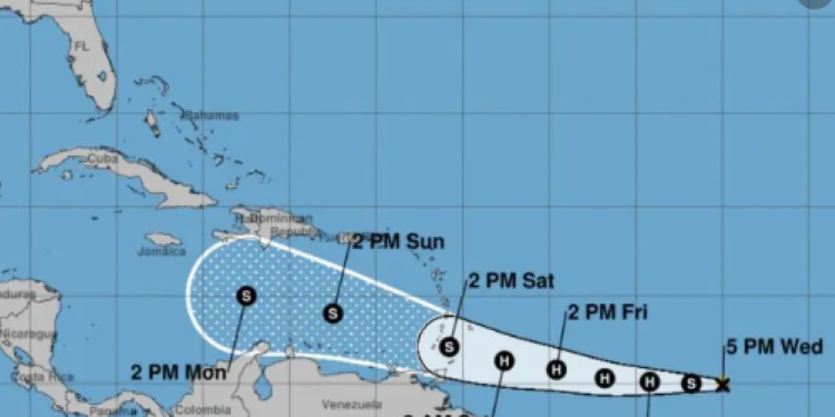 ¡Atención Ocoa! Tormenta tropical Gonzalo pasaría cerca del Sur de RD