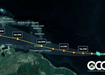 Tormenta Gonzalo se convertirá en un huracán este jueves