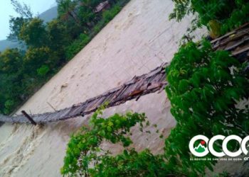 VIDEO : Crecidas de ríos y arroyos en Ocoa por lluvias tormenta Laura