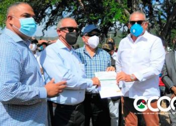 Inician trabajos construcción local Cuerpo de Bomberos  SL donado por Pedro Alegría