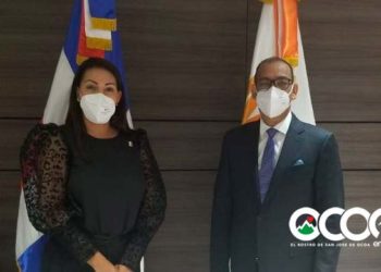 Diputada y ministro Obras Publicas tratan los 12 kilómetros Ocoa-Rancho Arriba