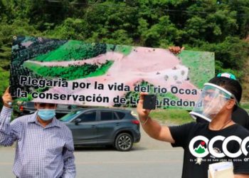 Manifiesto por la vida del río Ocoa, la conservación de Loma Redonda y recursos naturales