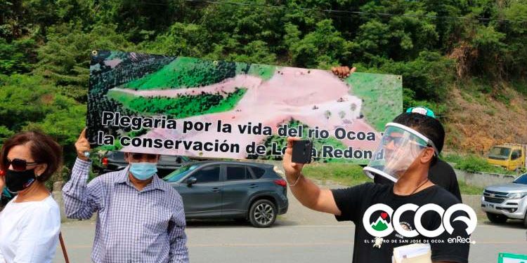 Manifiesto por la vida del río Ocoa, la conservación de Loma Redonda y recursos naturales