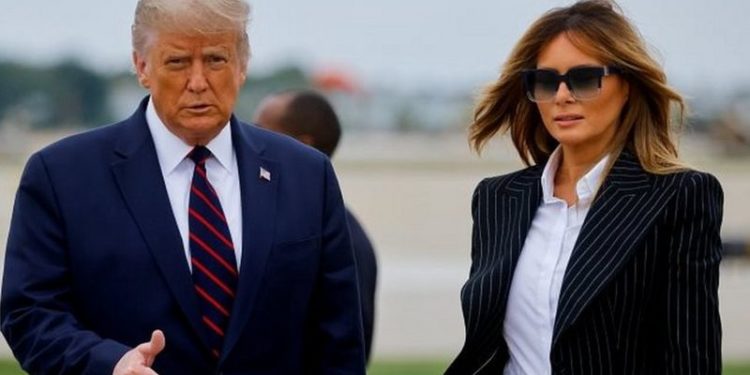 Donald Trump y su esposa Melania dan positivo por covid-19