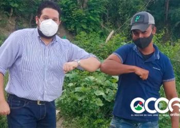 Omar Estrella, el hijo de Pascual; se solidariza con su pueblo