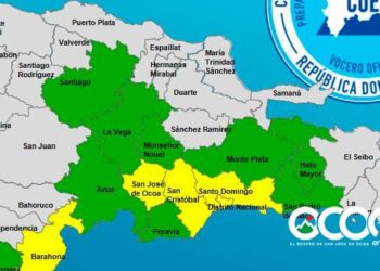 Ocoa en alerta amarilla por influencia indirecta de la tormenta tropical Eta
