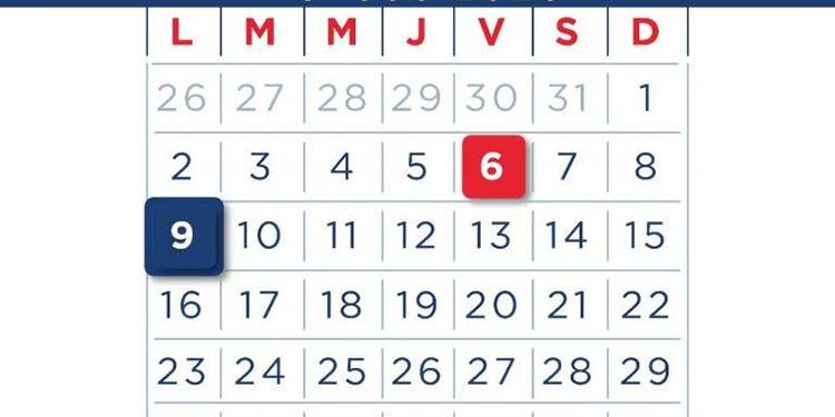 “Día de la Constitución” se cambia para el lunes nueve