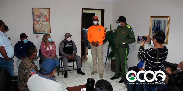 Instituciones de Ocoa se reúnen ante incremento de lluvias