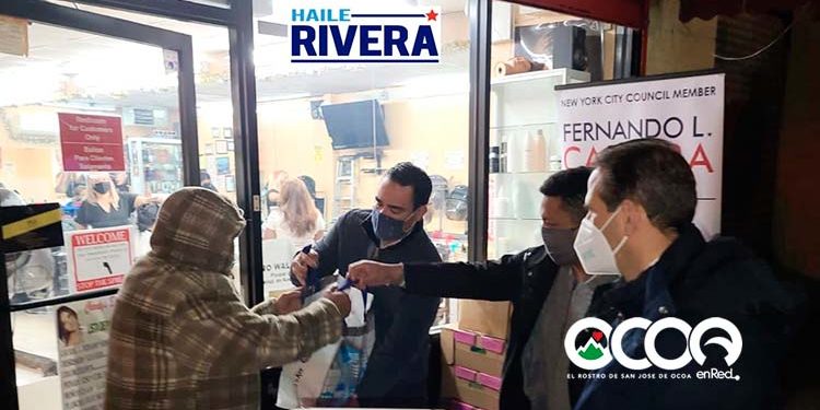 Activista dominicano Haile Rivera realiza entrega anual de pavos en el Bronx