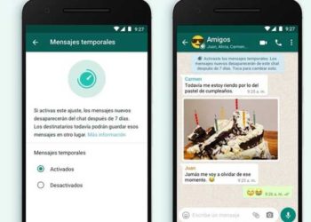 WhatsApp lanza los mensajes que desaparecen después de 7 días