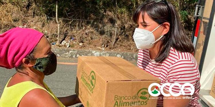 Banco de Alimentos de RD entrega cajas de alimentos en sectores de Ocoa