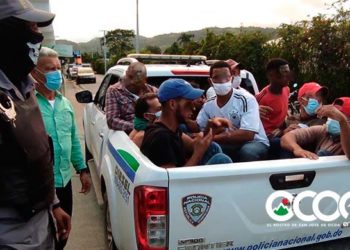 Arrestan 28 personas en Rancho Arriba por violar el toque de queda