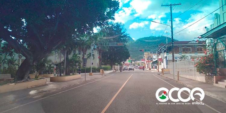 Población en Ocoa cumple toque de queda casi en su totalidad