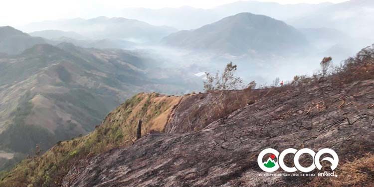 Incendio en Los Corozos está controlado