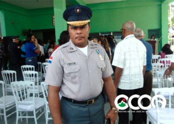 Coronel José Adalecio Antigua nuevo encargado policial en Ocoa