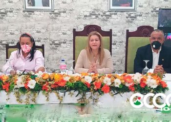 Gobernadora encabeza tercera reunión Mesa local de Seguridad Ciudadanía y Género Sabana Larga.