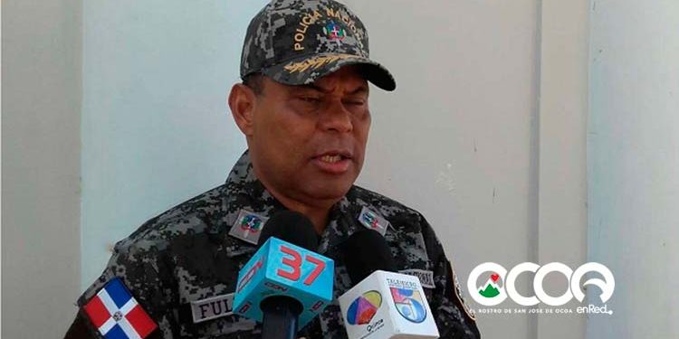 Policía realiza cambio de mando en Ocoa