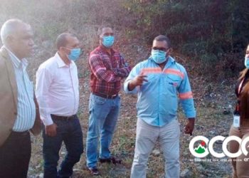 EDESUR supervisa trabajos de electrificación en comunidades de San José de Ocoa