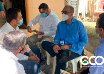 Ministro Obras Publicas y Alcalde El Pinar pasan balances obras