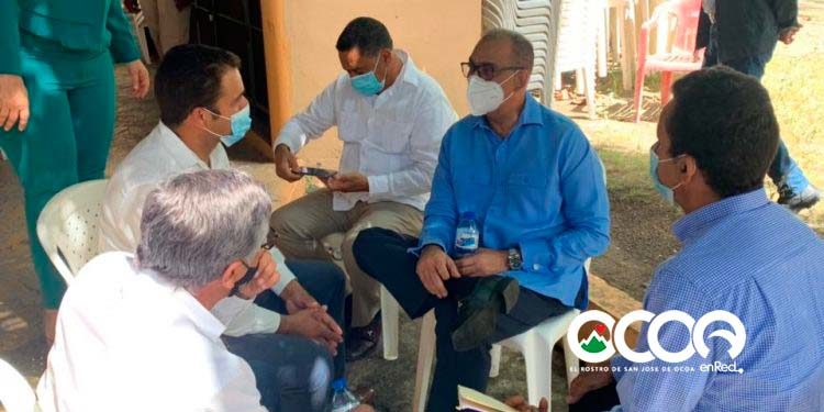 Ministro Obras Publicas y Alcalde El Pinar pasan balances obras