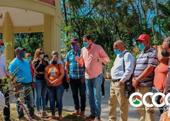 Alcaldía inicia remodelación del Parque Central municipio San José de Ocoa