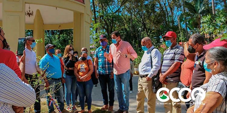 Alcaldía inicia remodelación del Parque Central municipio San José de Ocoa