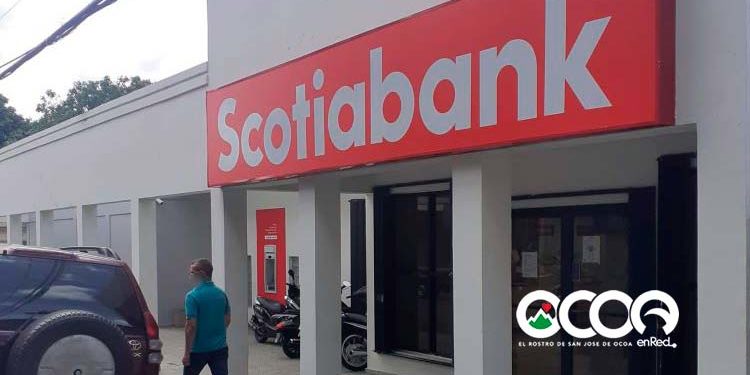 Scotiabank cerrará sucursal en Ocoa