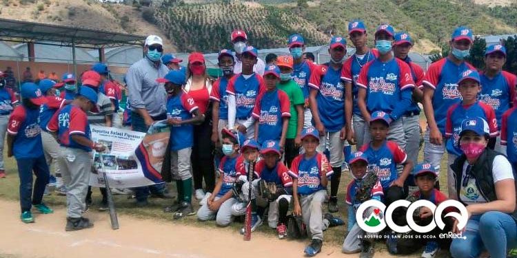 Dejan inaugurado torneo béisbol juvenil en Sabana Larga